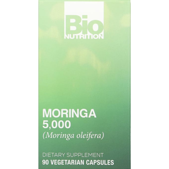 Bio Nutrition, Moringa 5.000, 5.000mg, 90 Veggie Capsules