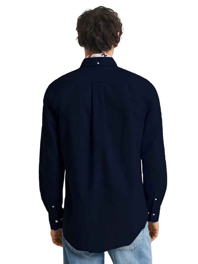 Enzo heren Regular Fit Oxford overhemd