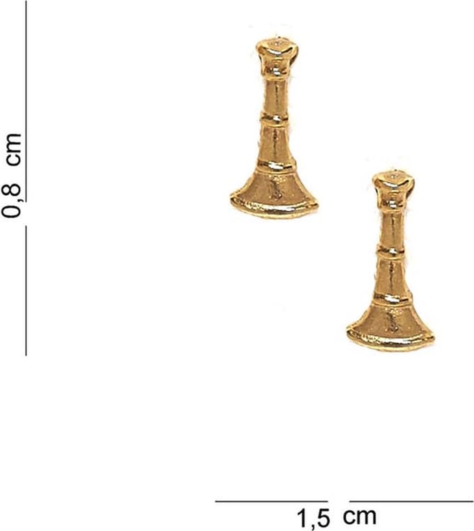 Embleem metaal Trumpet pin