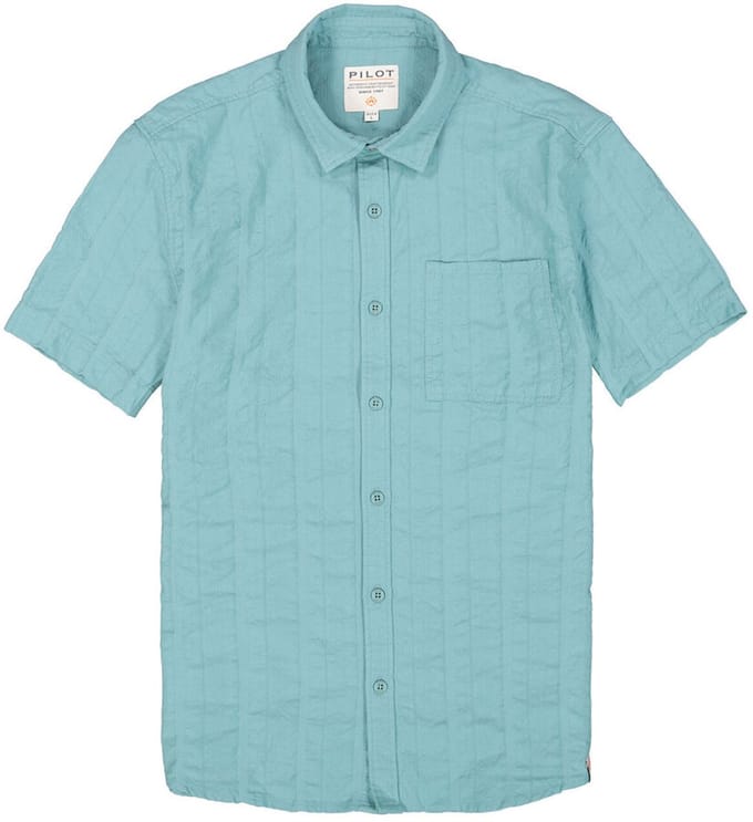 Pilot Heren Overhemd Blauw - Maat XXXL