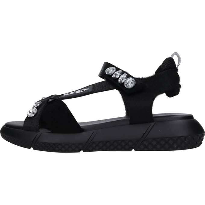 Elena Iachi Sandalen zwart