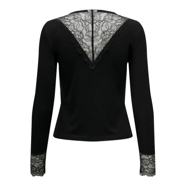 Jacqueline de Yong Roxy l/s lace top