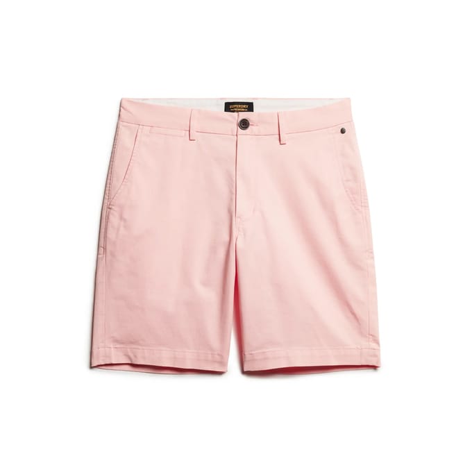 Superdry - Chinoshort met stretch - Heren - Korte broeken