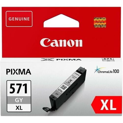 Canon Inktcartridge CLI-571GY XL Grijs Hoge capaciteit