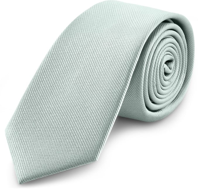Arctisch Blauwe Grosgrain Stropdas van 8 cm