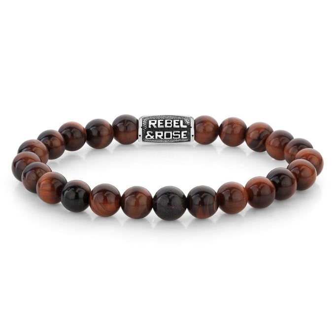 Armband - Staal/Beads | Rebel & Rose