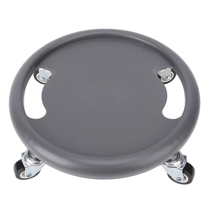 Schijfwiel Roller Trainer 360 Graden Rollend Verbeterde Krachtoefening Draagbaar Multifunctioneel gray