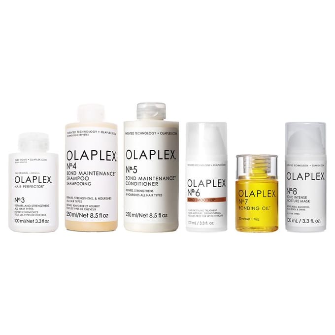 Beschadigd haar pakket Olaplex No.3 + 4 + 5 + 6 + 7 + 8