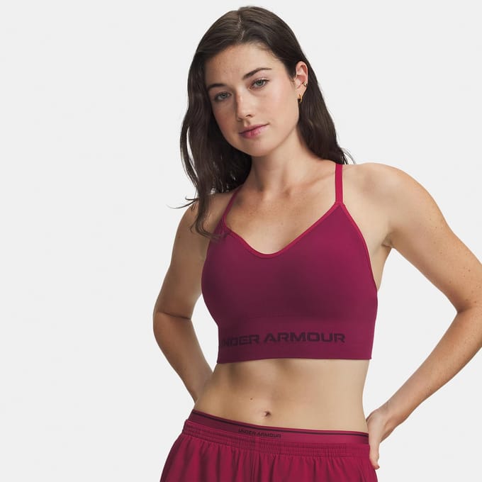 Under Armour Vanish Seamless Low Sport-bh Dames Rood K622