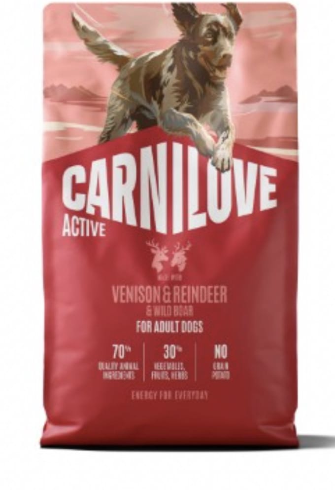 Carnilove Active Hert, Rendier en Wild Zwijn