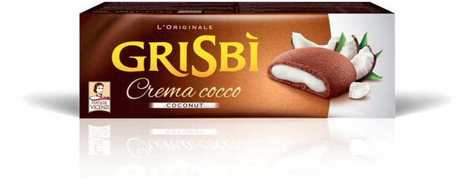 Grisbi MatildeVicenzi Kokos Gevulde Koekjes 150g Italiaans