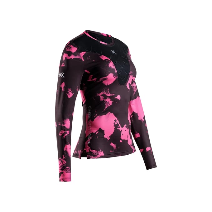 X-bionic Corefusion Run T-shirt Met Lange Mouwen Zwart M Vrouw