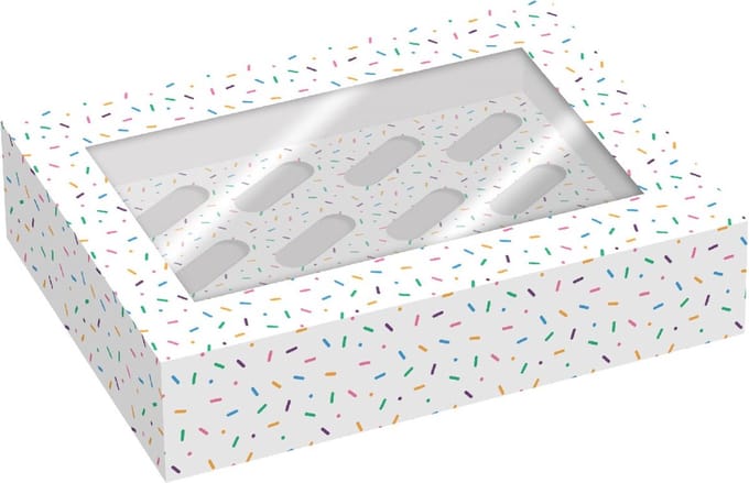 Simply Making Cupcake Doos 12 Sprinkles pk/2