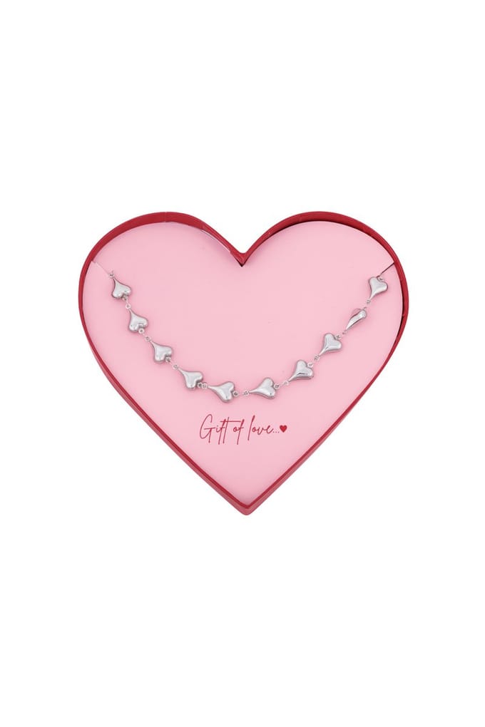 Gift of Love - Dames Ketting - Zilver - Stainless Steel