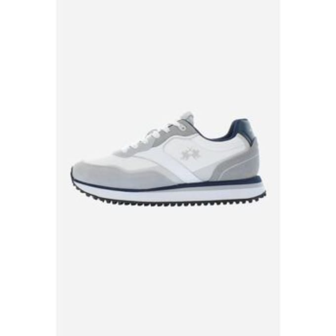 Korte Broek La Martina LFM261.060.A60.BZ-GRIGIO-BIANCO