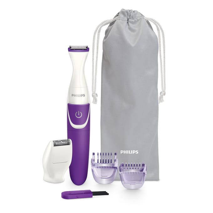 Philips 3000 Series Bikinitrimmer - Scheerapparaat - Violet/Wit - BRT383/15