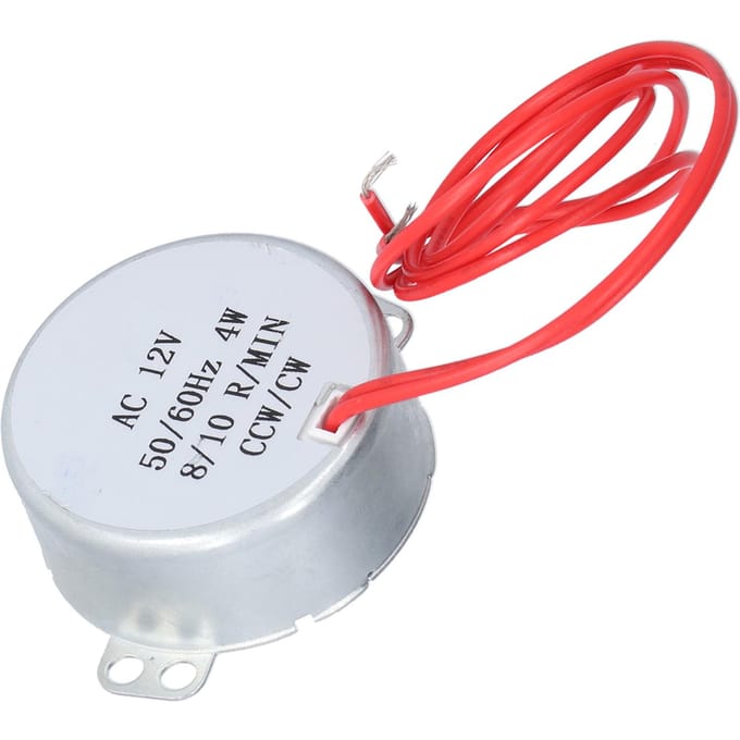 2 Stuks Micro Motor CWCCW Richting Synchrone Elektrische Transmissie Onderdelen AC12V 8?10RMIN 4W