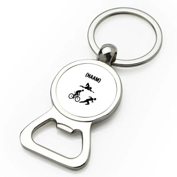 Akyol - triathlon flesopener - Sport - sporter - triathlon - 9 bij 3 cm