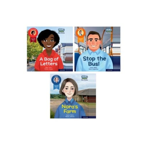 Hero Academy Non-Fiction: Oxford Level 4, Light Blue Book Band: Class Pack - Hero Academy - Giles Clare
