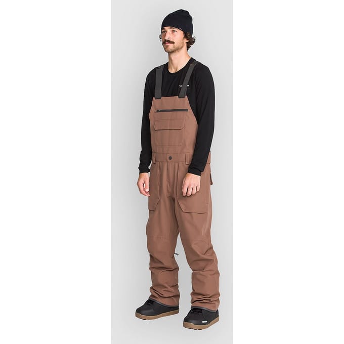 Volcom Roan Overall Bib Pants bruin