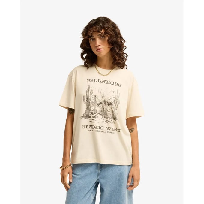 T-shirt dames Billabong Heading West