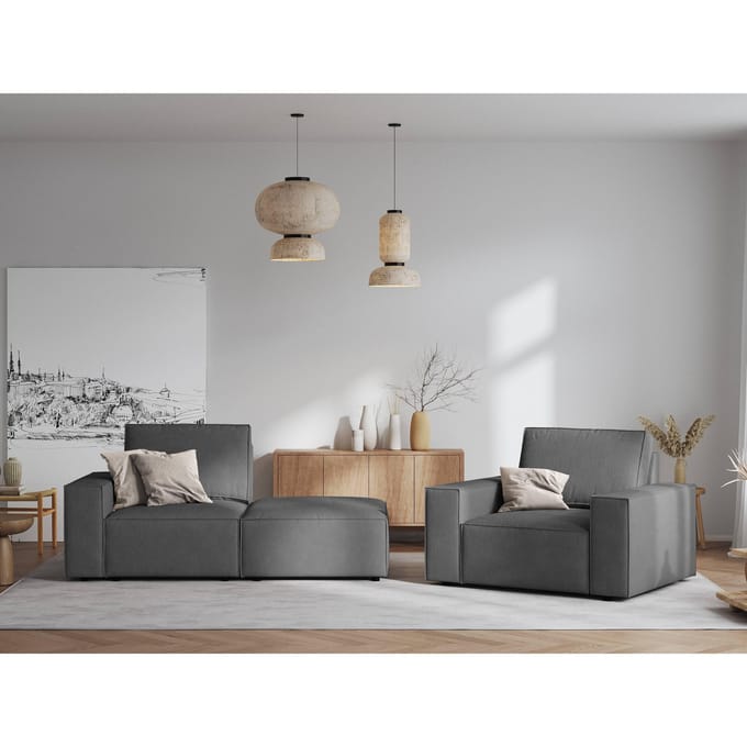 Fauteuil Carlo ribstof | Milo Casa
