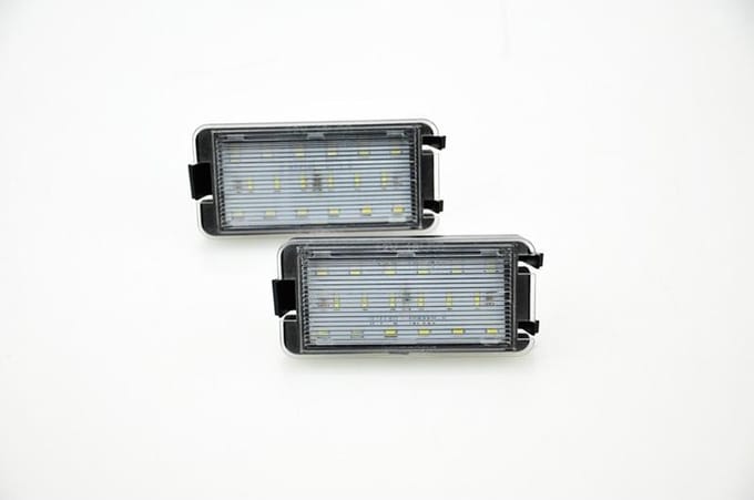 AutoStyle Set pasklare LED nummerplaat verlichting passend voor Seat diversen