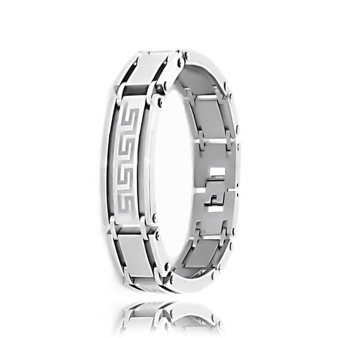 Juwelier Zwartevalk - Stalen armband 33.023/19cm--