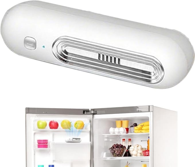 Geurverwijderaar - Luchtreiniger - Frisse Ruimtes - Oplaadbaar - 145 cm - Wit