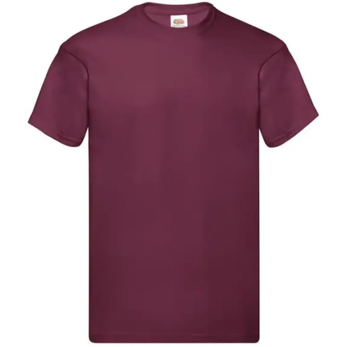 Fruit of the Loom - Original T - Burgundy - M