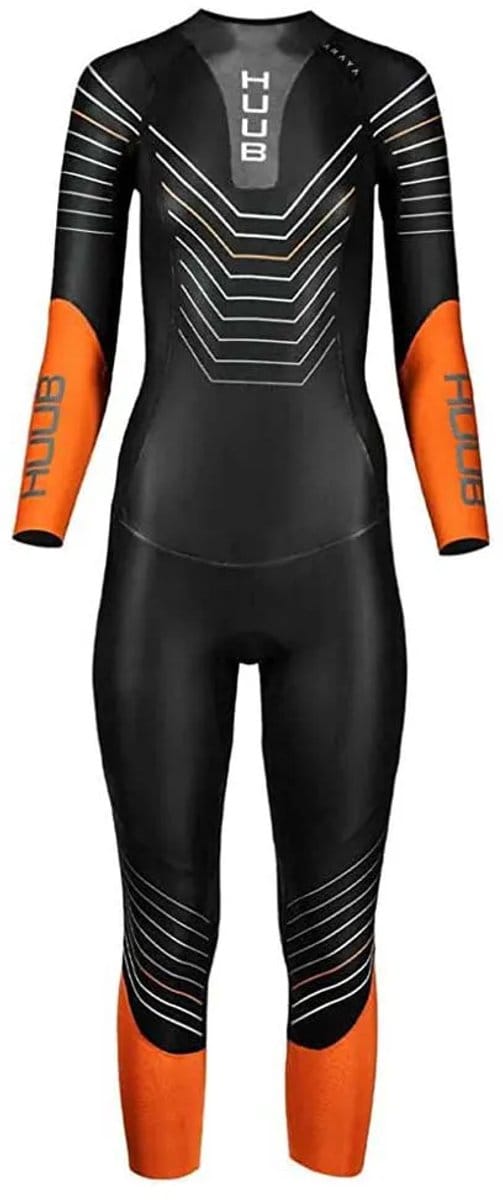 2025 Huub Dames Araya Wetsuit - Black / Orange