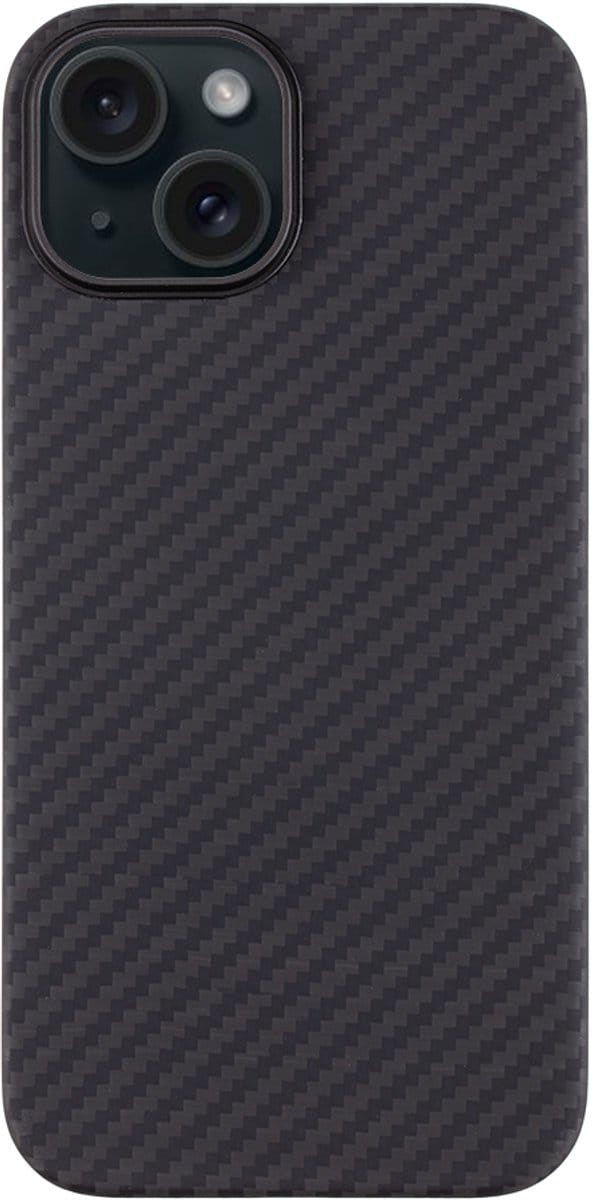 Tactical iPhone 15 MagForce Aramid Cover – Hoesje – Zwart
