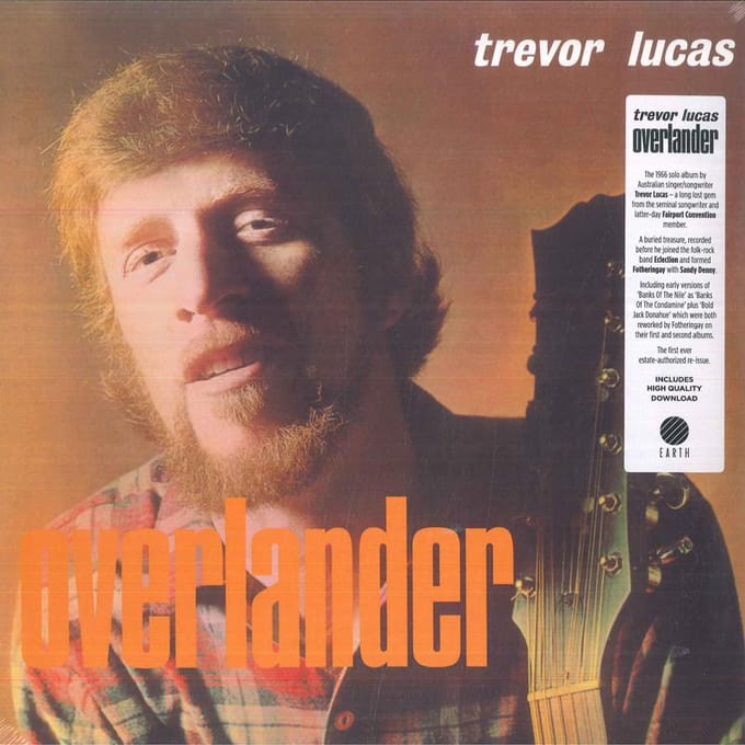 Trevor Lucas - Overlander (LP) (Coloured Vinyl)