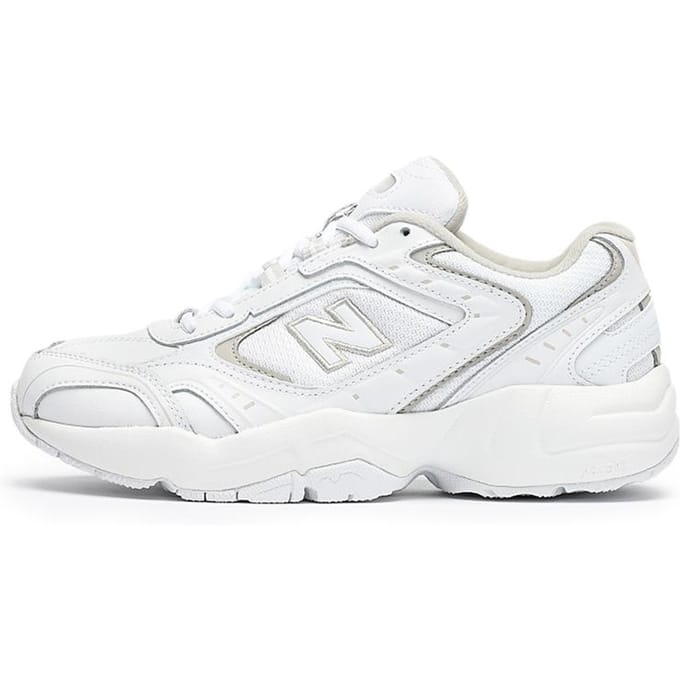 New Balance 452 Blanc Gris Clair Rocher 35 white