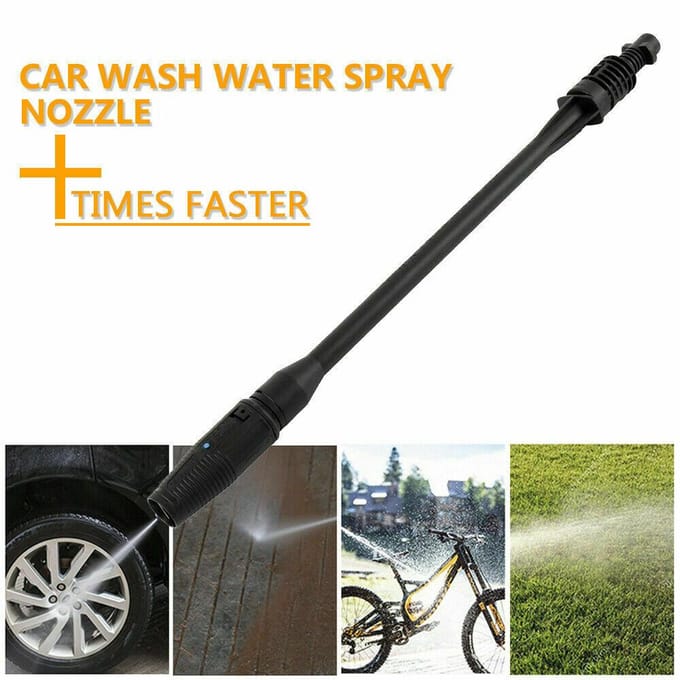 Hogedruk autowasmachine Spray Jet Lance Nozzle voor Karcher K1 K2 K3 K4 K5 K6 K7 zwart