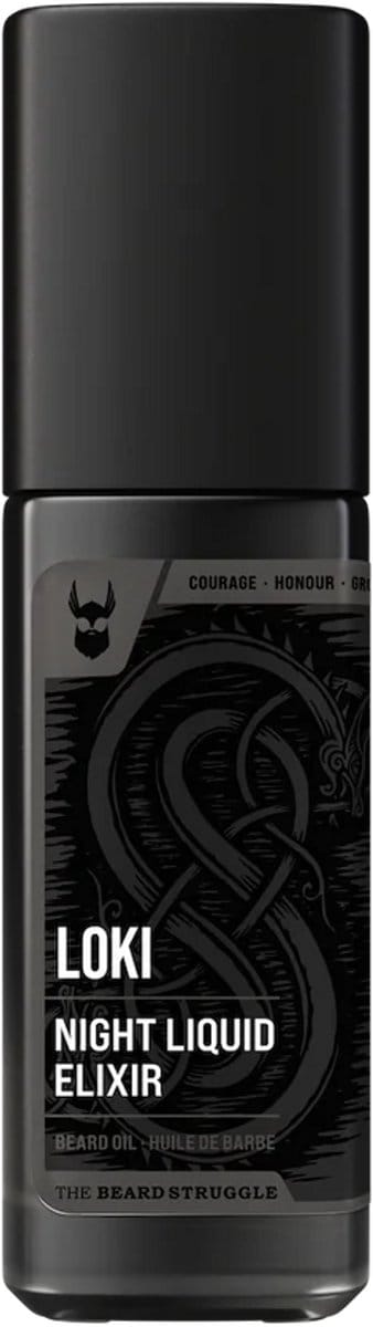 The Beard Struggle Night Liquid Tonic Beard Oil - Loki Unscented