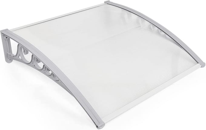 Deurluifel Polycarbonaat 60x100 cm - Robuuste Regen- en UV-bescherming