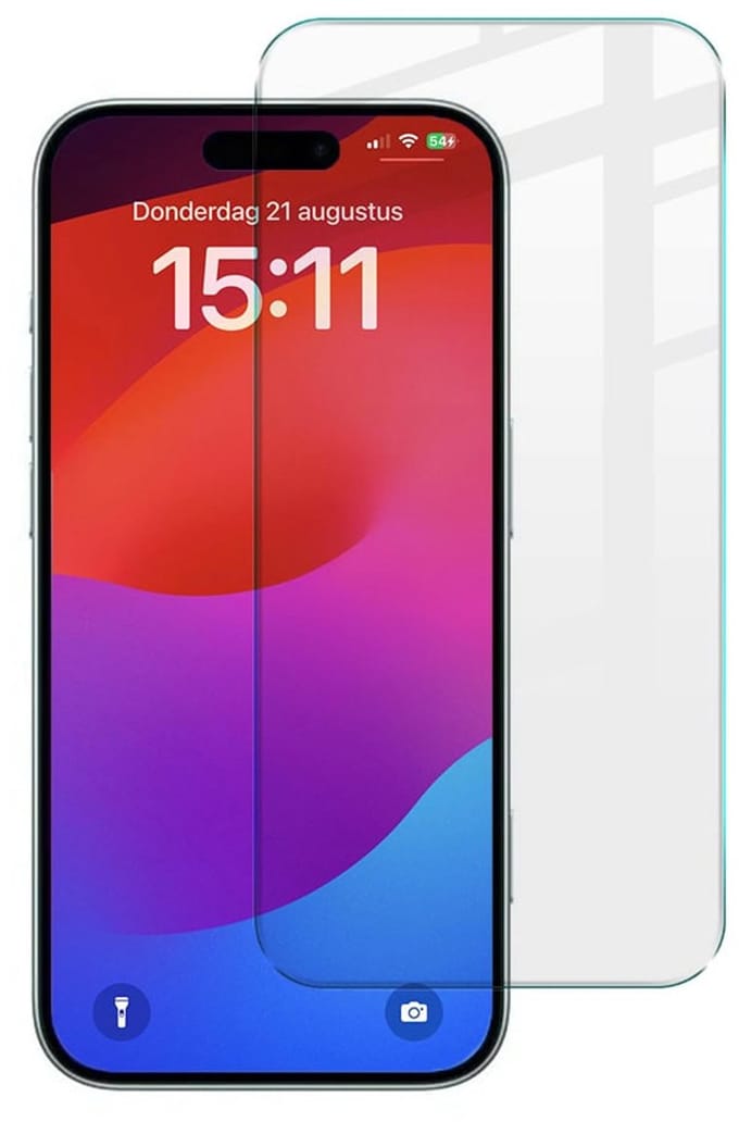 Solidenz Screenprotector - Geschikt voor Apple iPhone 17 - Premium Sceenprotector
