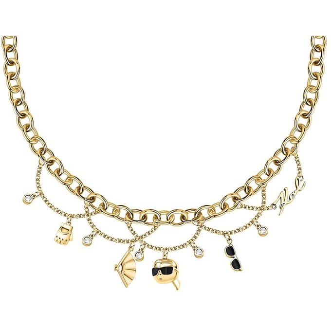 Karl Lagerfeld - Ketting - KLAYD01 - Dames - CHARMS - 40cm