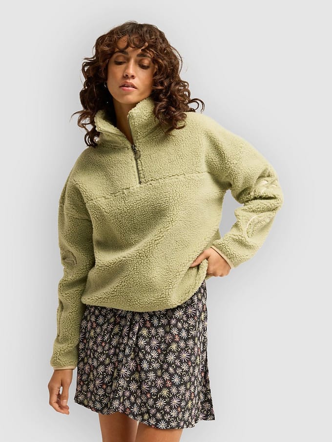 Billabong Sun Fun Half-Zip Fleece Trui groen