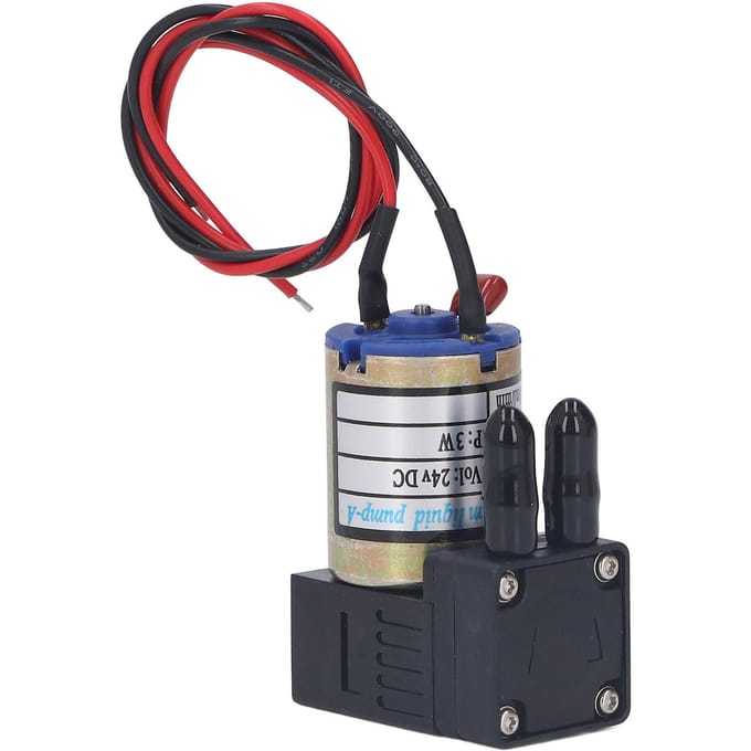 UV Inktpomp 3W Snelle Warmteafvoer Plastic Kleine Printer Inktpomp Vervanging voor Crystaljet DC24V black