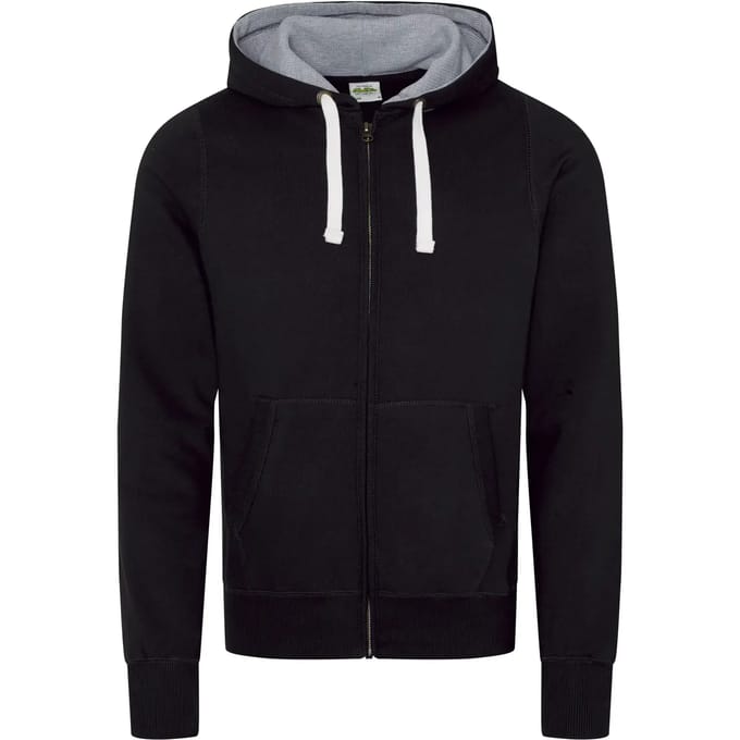Sporthoodie 'Cool Fitness' met capuchon Jet Black - S