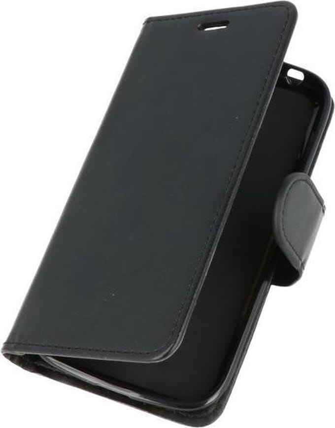Zwart Wallet Case Hoesje voor Huawei Honor 7X