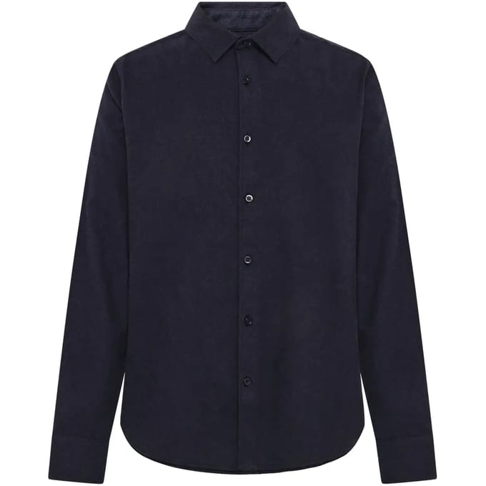 Flanellen overhemd met lange mouwen KnowledgeCotton Apparel Dune