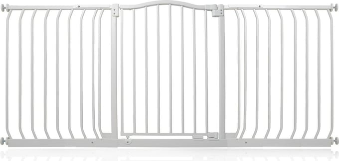 Safetots Klemhekje met Gebogen Bovenkant, 161cm - 170cm, Mat Wit