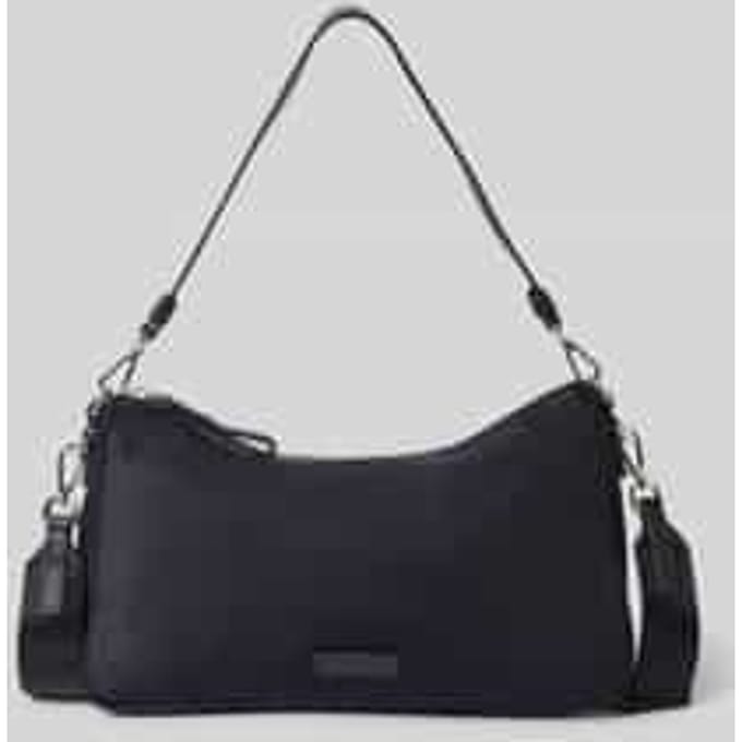 Marc O'Polo schoudertas Amelie Hobo Bag Deep Night Blue donkerblauw