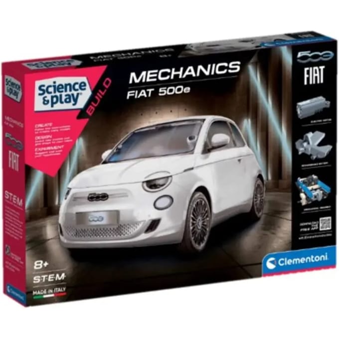 Simulatiespellen Clementoni Fiat 500 Eectrique