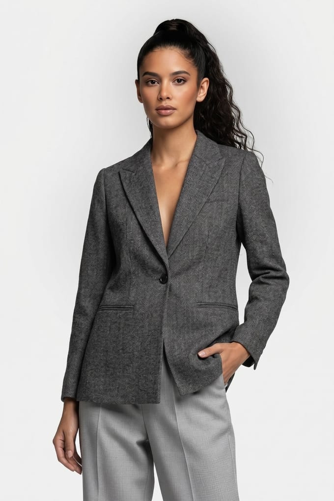 & Other Stories Pa April Blazer Grey Größe: 34 | Blazer Outlet | Damen | Grau