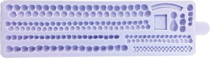 Karen Davies Siliconen Mal Pearl Borders