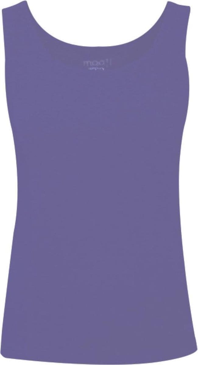MOOI! Company - Basis Top Amelia  - Top met brede bandjes - Aansluitend model - Kleur  Purple - S